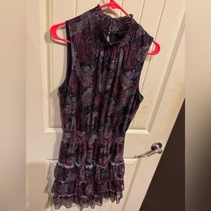 Laundry By Shelli Segal Multicolor Paisley Dress